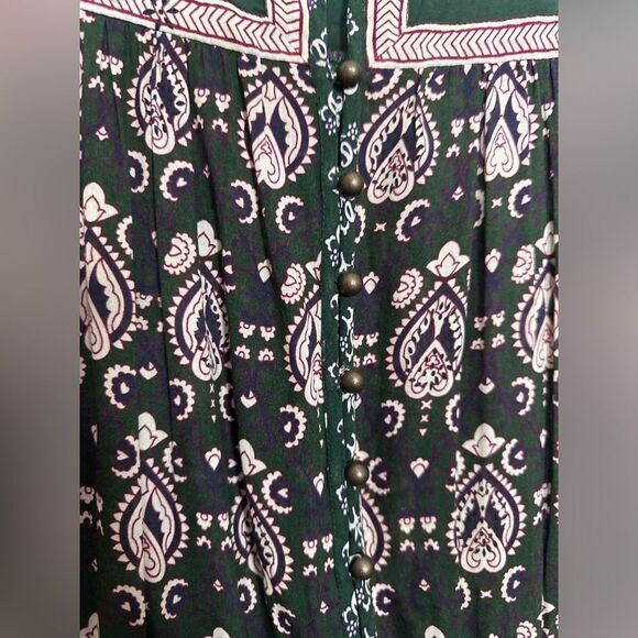 Sea New York Dark Green and Maroon Sailor Dress size 4 - Picture 6 of 11